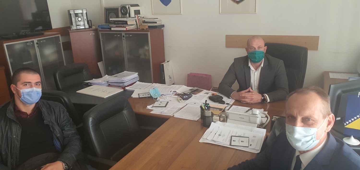 Održan sastanak sa ministrom kulture i sporta KS Kenanom Alikadićem